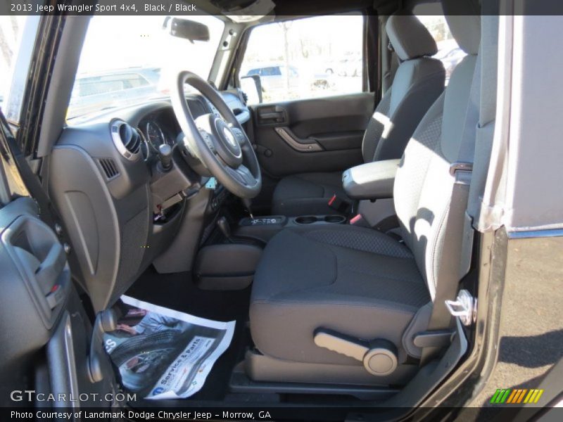 Black / Black 2013 Jeep Wrangler Sport 4x4