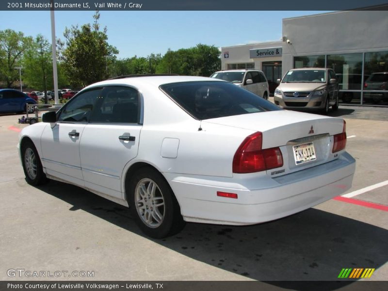 Vail White / Gray 2001 Mitsubishi Diamante LS
