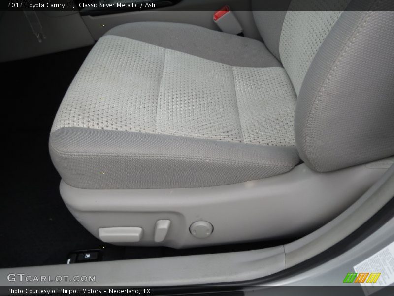 Classic Silver Metallic / Ash 2012 Toyota Camry LE
