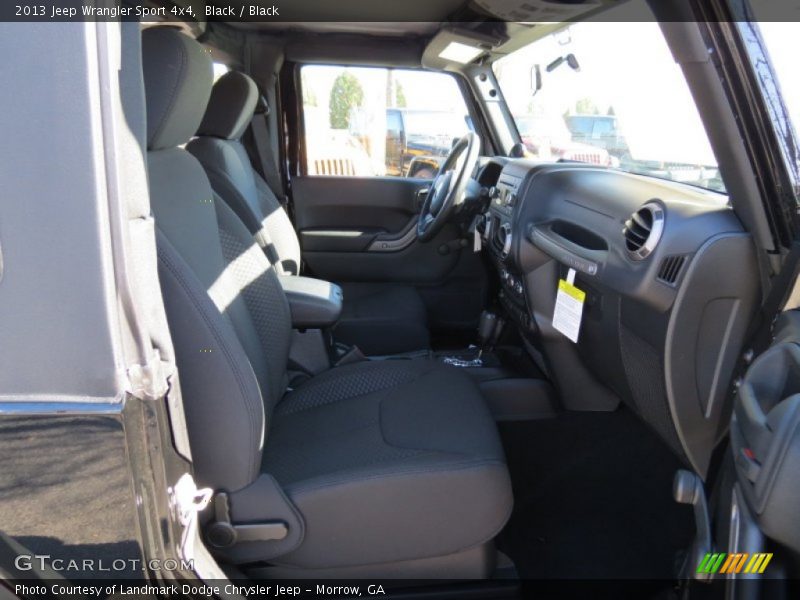 Black / Black 2013 Jeep Wrangler Sport 4x4