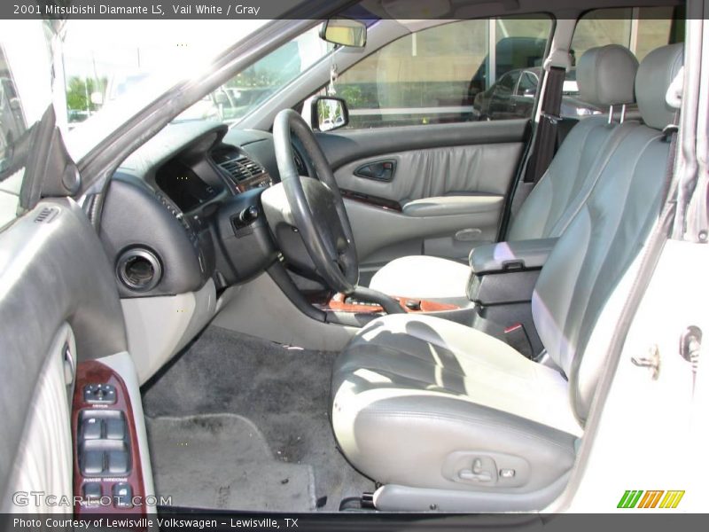 Vail White / Gray 2001 Mitsubishi Diamante LS