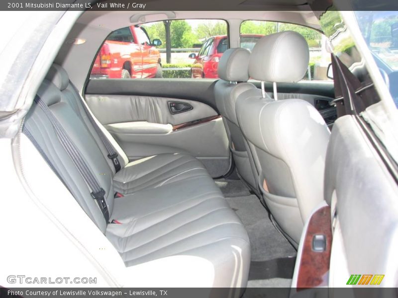 Vail White / Gray 2001 Mitsubishi Diamante LS