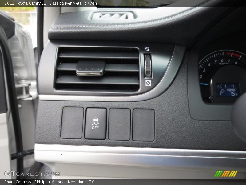 Classic Silver Metallic / Ash 2012 Toyota Camry LE
