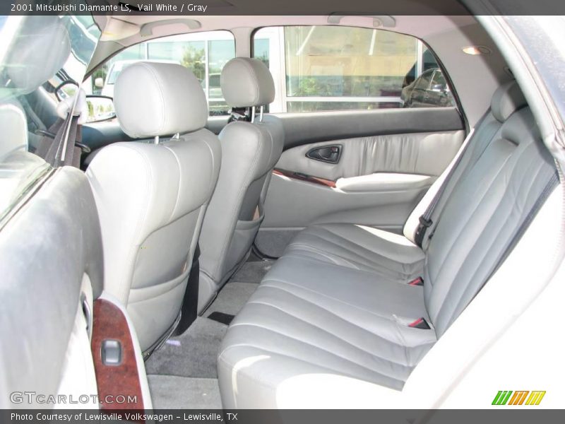 Vail White / Gray 2001 Mitsubishi Diamante LS