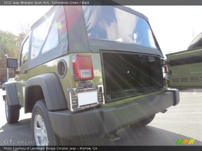 Commando Green / Black 2013 Jeep Wrangler Sport 4x4