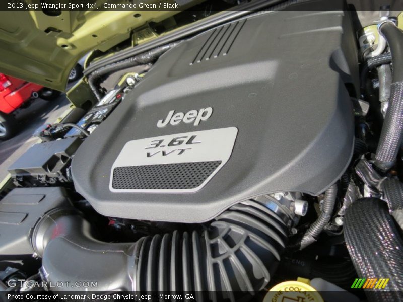 Commando Green / Black 2013 Jeep Wrangler Sport 4x4