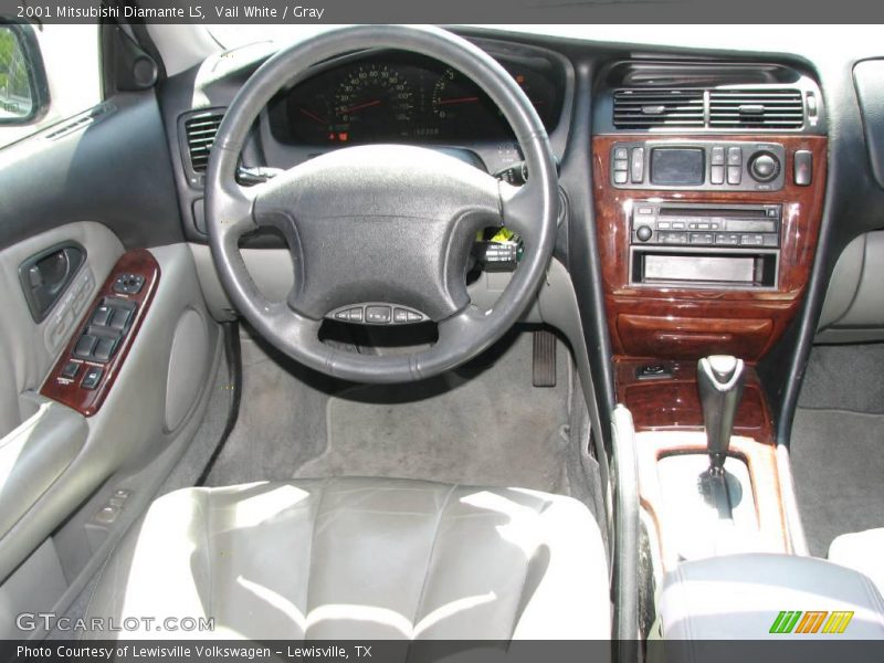 Vail White / Gray 2001 Mitsubishi Diamante LS
