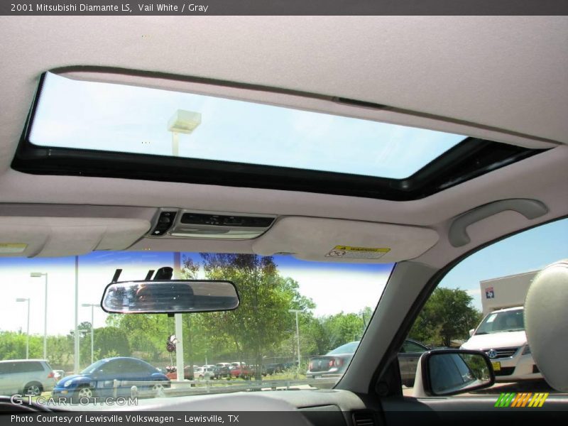 Vail White / Gray 2001 Mitsubishi Diamante LS