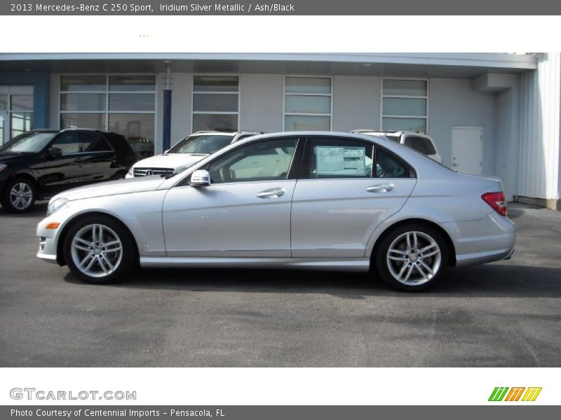 Iridium Silver Metallic / Ash/Black 2013 Mercedes-Benz C 250 Sport