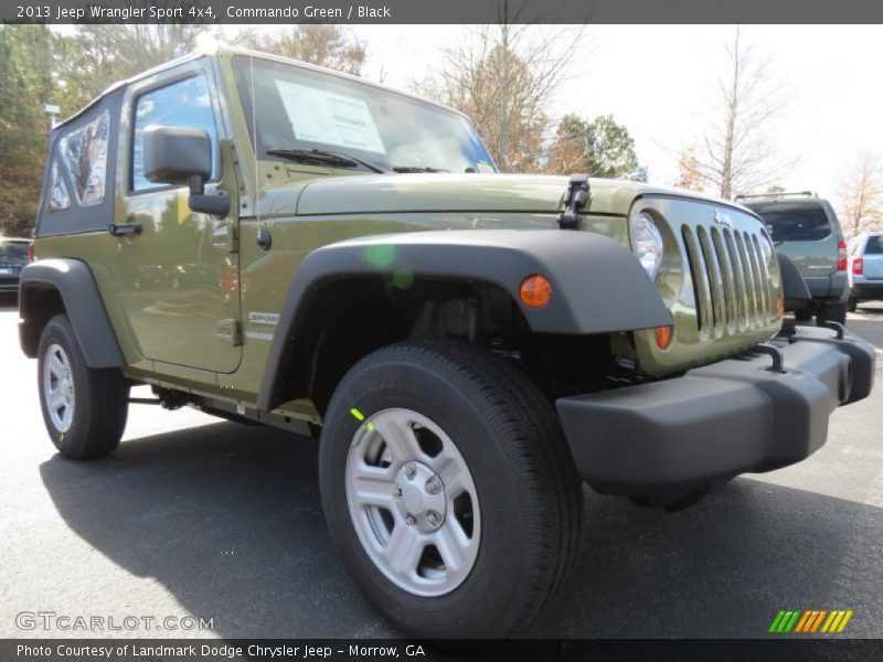 Front 3/4 View of 2013 Wrangler Sport 4x4
