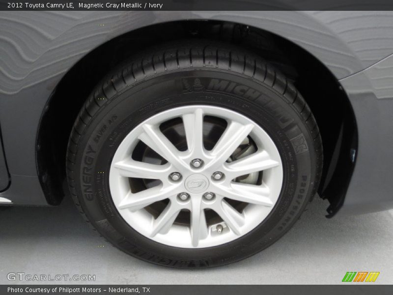 Magnetic Gray Metallic / Ivory 2012 Toyota Camry LE