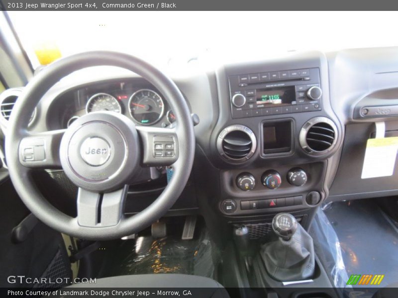 Commando Green / Black 2013 Jeep Wrangler Sport 4x4