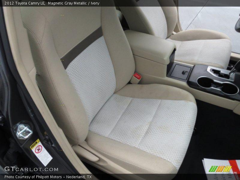 Magnetic Gray Metallic / Ivory 2012 Toyota Camry LE