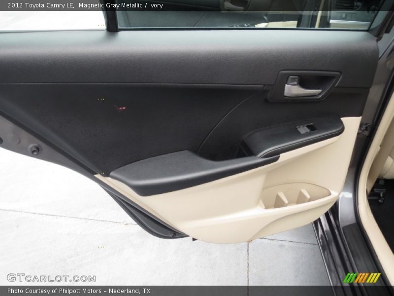 Magnetic Gray Metallic / Ivory 2012 Toyota Camry LE