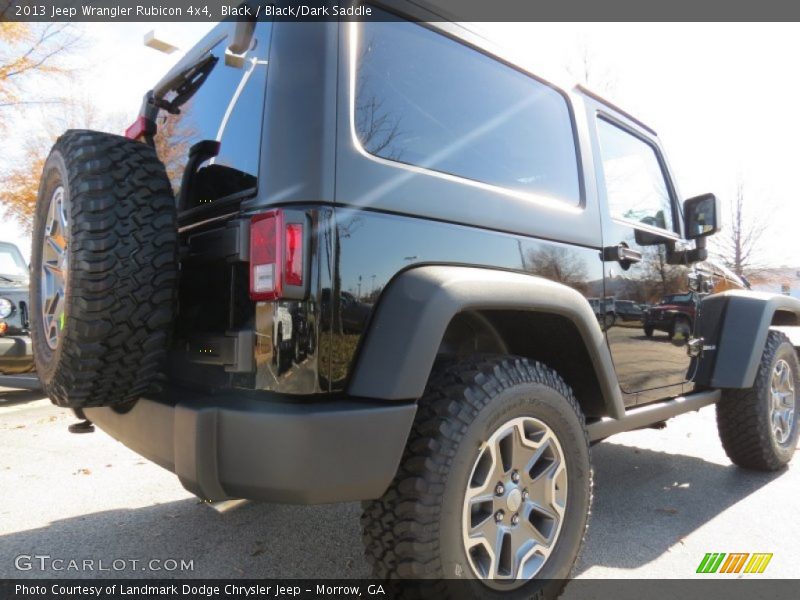 Black / Black/Dark Saddle 2013 Jeep Wrangler Rubicon 4x4