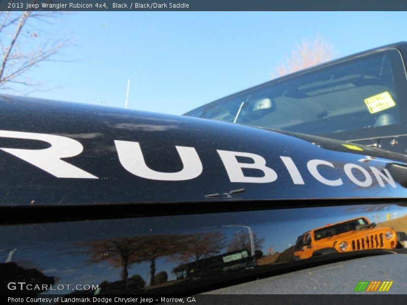 Black / Black/Dark Saddle 2013 Jeep Wrangler Rubicon 4x4