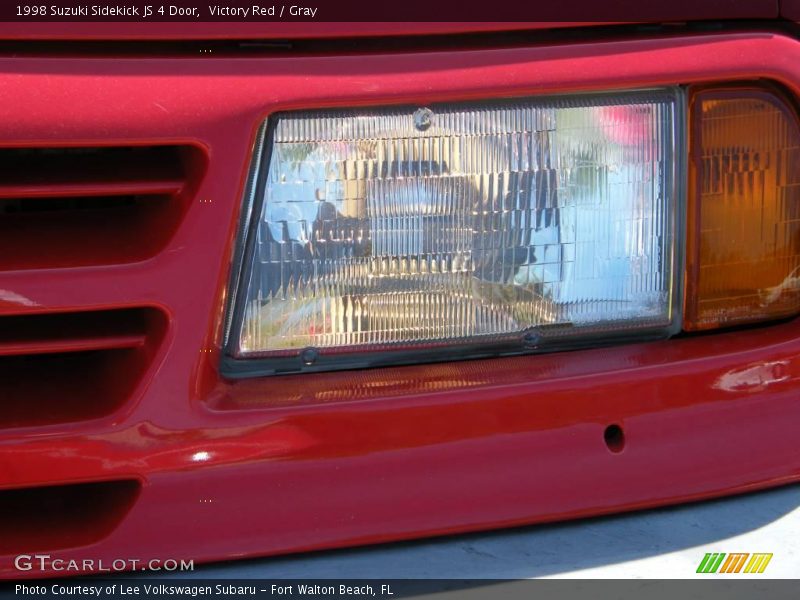 Victory Red / Gray 1998 Suzuki Sidekick JS 4 Door