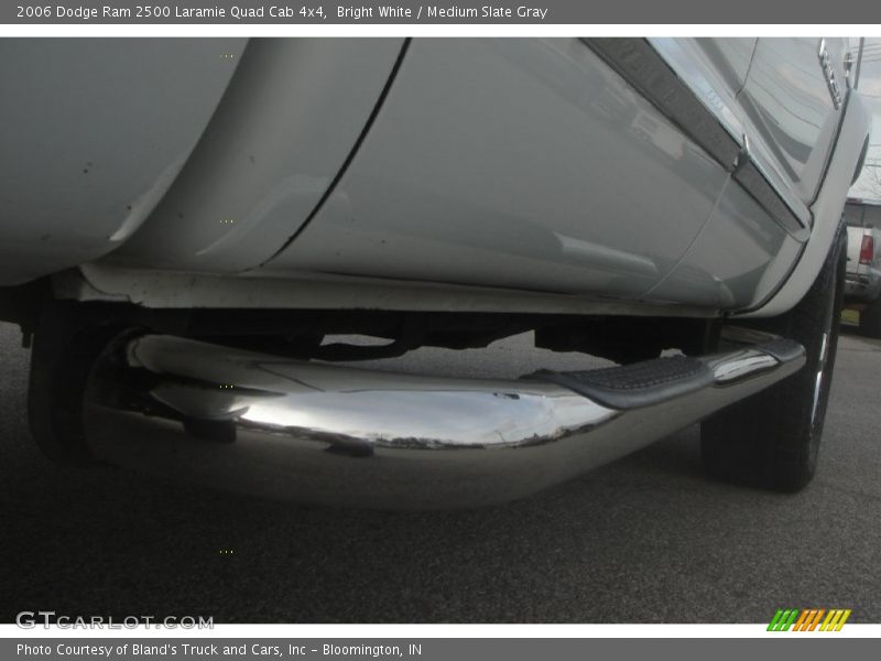 Bright White / Medium Slate Gray 2006 Dodge Ram 2500 Laramie Quad Cab 4x4