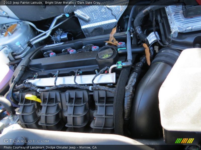 Bright Silver Metallic / Dark Slate Gray 2013 Jeep Patriot Latitude