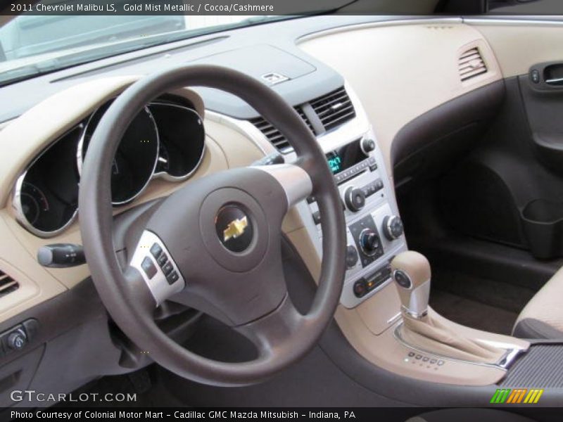 Gold Mist Metallic / Cocoa/Cashmere 2011 Chevrolet Malibu LS