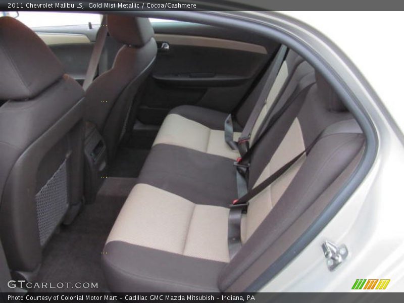 Gold Mist Metallic / Cocoa/Cashmere 2011 Chevrolet Malibu LS
