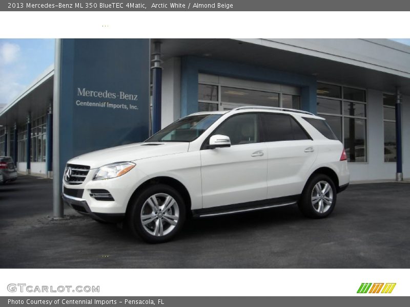 Arctic White / Almond Beige 2013 Mercedes-Benz ML 350 BlueTEC 4Matic
