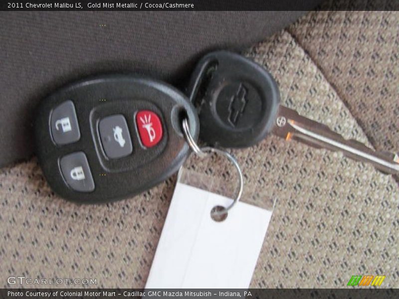 Gold Mist Metallic / Cocoa/Cashmere 2011 Chevrolet Malibu LS