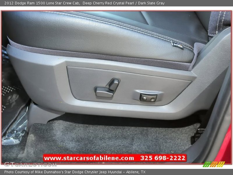 Deep Cherry Red Crystal Pearl / Dark Slate Gray 2012 Dodge Ram 1500 Lone Star Crew Cab