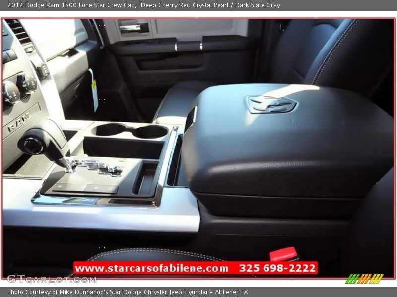 Deep Cherry Red Crystal Pearl / Dark Slate Gray 2012 Dodge Ram 1500 Lone Star Crew Cab