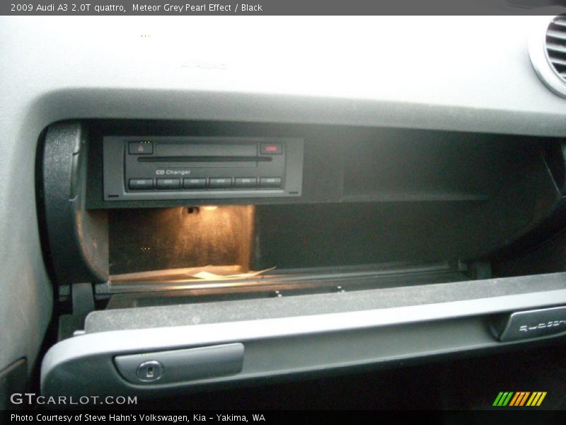 Meteor Grey Pearl Effect / Black 2009 Audi A3 2.0T quattro