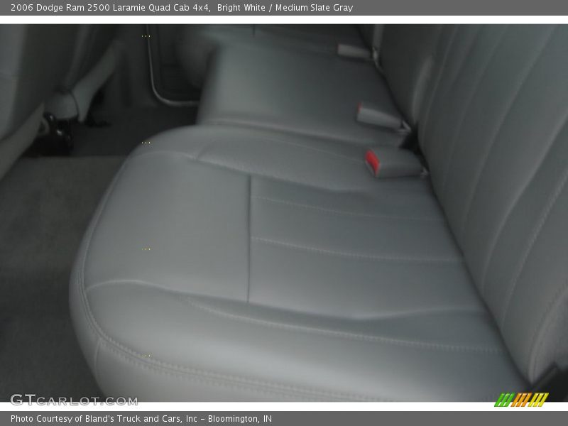 Bright White / Medium Slate Gray 2006 Dodge Ram 2500 Laramie Quad Cab 4x4