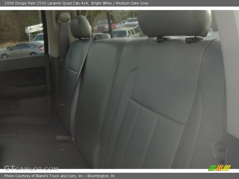 Bright White / Medium Slate Gray 2006 Dodge Ram 2500 Laramie Quad Cab 4x4