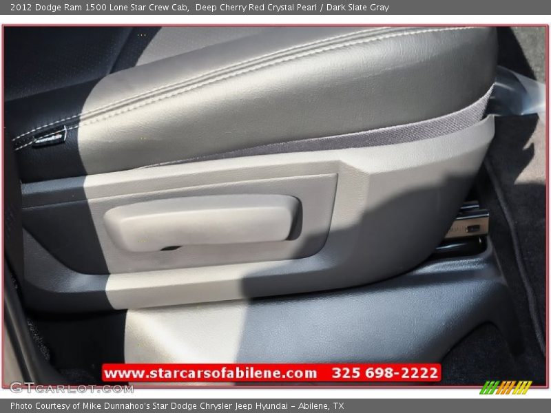 Deep Cherry Red Crystal Pearl / Dark Slate Gray 2012 Dodge Ram 1500 Lone Star Crew Cab