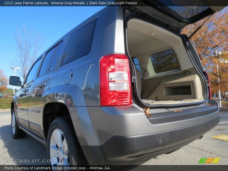 Mineral Gray Metallic / Dark Slate Gray/Light Pebble 2013 Jeep Patriot Latitude