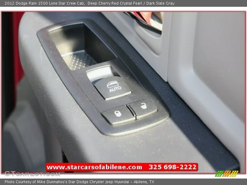 Deep Cherry Red Crystal Pearl / Dark Slate Gray 2012 Dodge Ram 1500 Lone Star Crew Cab