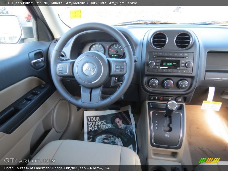 Mineral Gray Metallic / Dark Slate Gray/Light Pebble 2013 Jeep Patriot Latitude