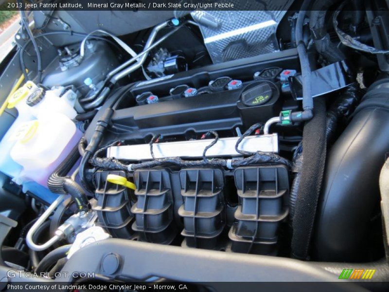 Mineral Gray Metallic / Dark Slate Gray/Light Pebble 2013 Jeep Patriot Latitude