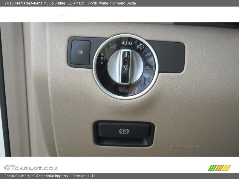 Controls of 2013 ML 350 BlueTEC 4Matic