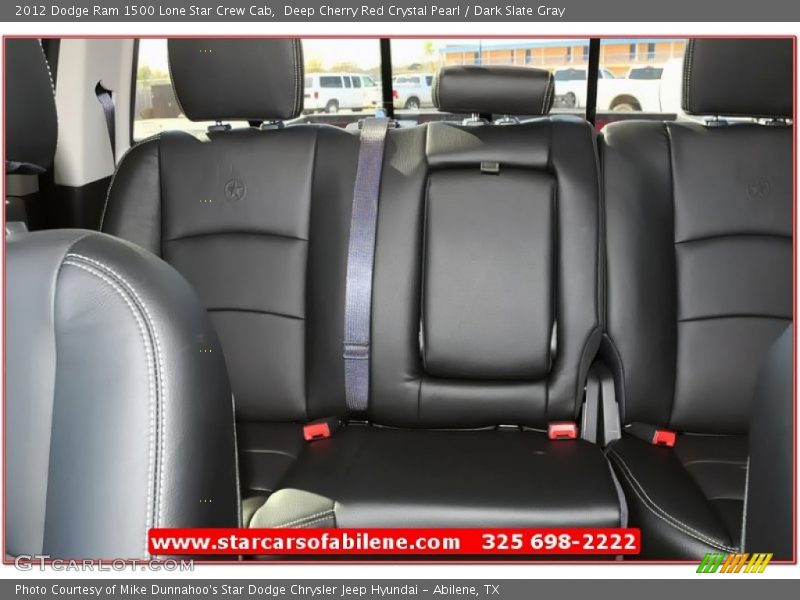 Deep Cherry Red Crystal Pearl / Dark Slate Gray 2012 Dodge Ram 1500 Lone Star Crew Cab