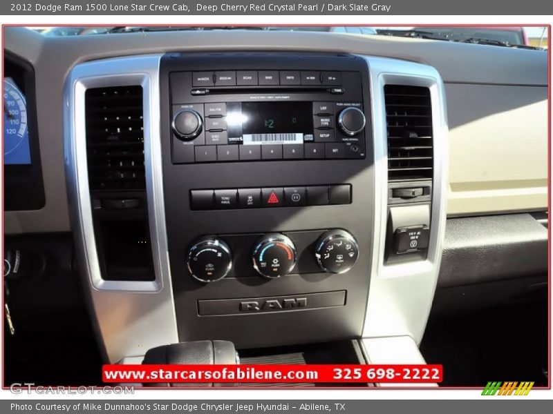 Deep Cherry Red Crystal Pearl / Dark Slate Gray 2012 Dodge Ram 1500 Lone Star Crew Cab