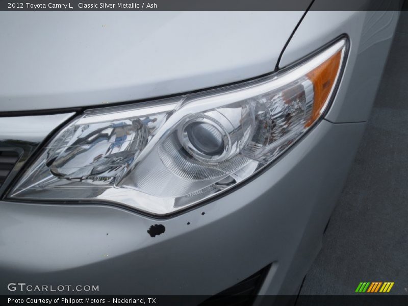 Classic Silver Metallic / Ash 2012 Toyota Camry L