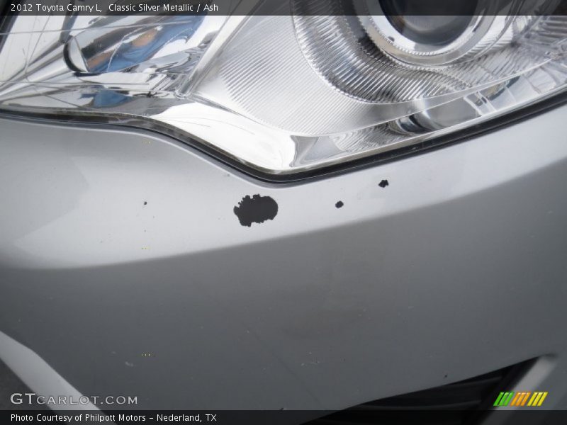 Classic Silver Metallic / Ash 2012 Toyota Camry L