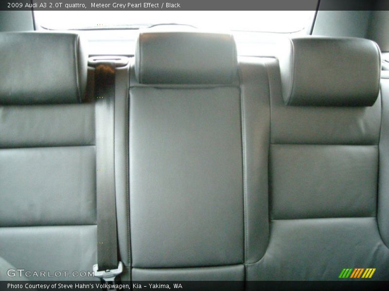 Meteor Grey Pearl Effect / Black 2009 Audi A3 2.0T quattro