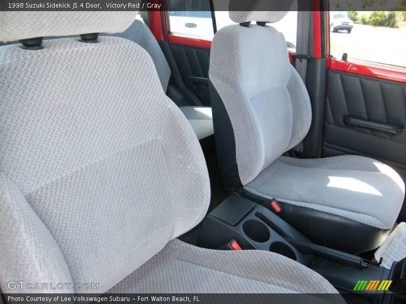 Victory Red / Gray 1998 Suzuki Sidekick JS 4 Door