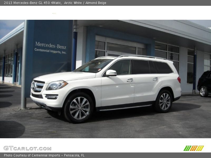 Arctic White / Almond Beige 2013 Mercedes-Benz GL 450 4Matic