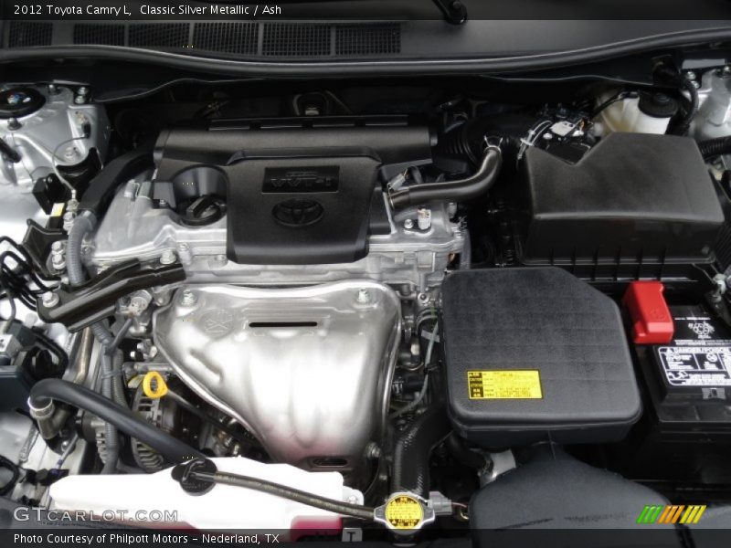 Classic Silver Metallic / Ash 2012 Toyota Camry L