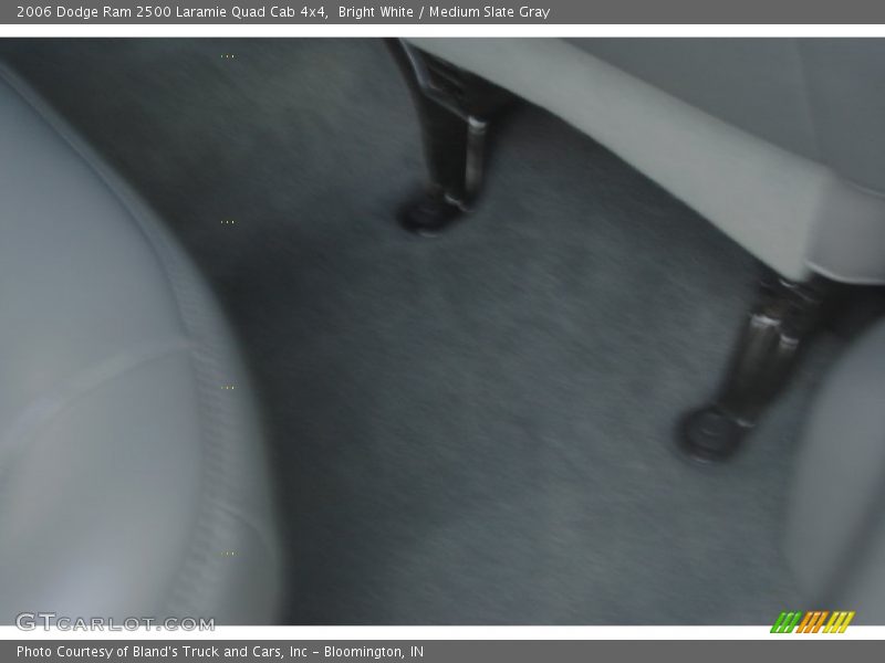 Bright White / Medium Slate Gray 2006 Dodge Ram 2500 Laramie Quad Cab 4x4