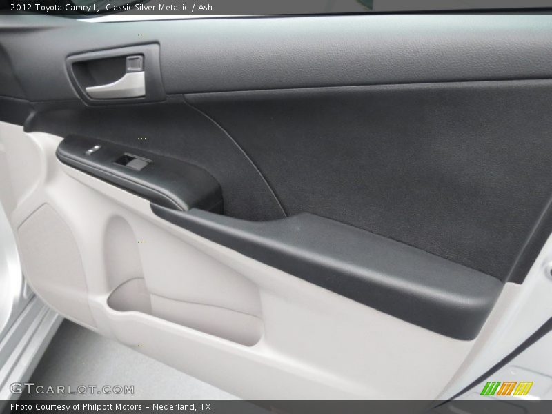 Classic Silver Metallic / Ash 2012 Toyota Camry L