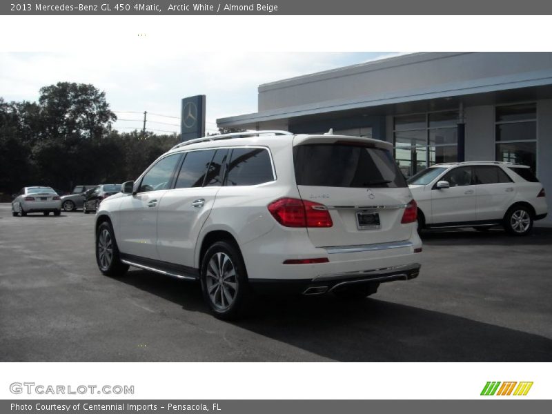 Arctic White / Almond Beige 2013 Mercedes-Benz GL 450 4Matic