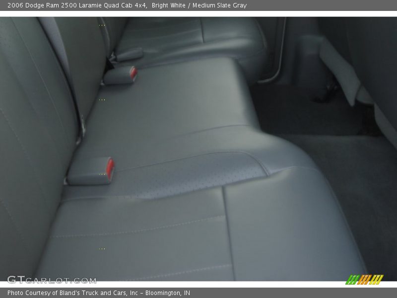 Bright White / Medium Slate Gray 2006 Dodge Ram 2500 Laramie Quad Cab 4x4